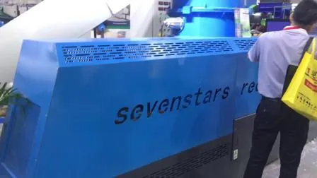 Waste Plastic HDPE LDPE PP Film Jumbo Woven Bags Granulator Extruder Machine